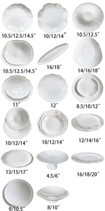 Vajilla de Cerámica Estilo <span class=keywords><strong>Flor</strong></span>, Juegos de Platos de Porcelana, Tazón y Plato de Hotel, Color Blanco con Logotipo Personalizado - Product Image 3