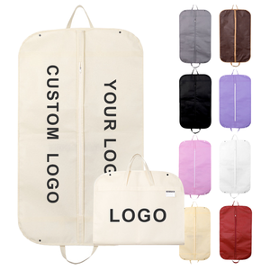 Sacs anti-poussière personnalisés pour sacs à main, <span class=keywords><strong>housses</strong></span> de protection pour <span class=keywords><strong>vêtements</strong></span> de luxe avec logo, portables, imperméables, pliables, en tissu non tissé, pour costumes - Product Image 1