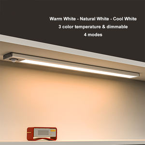 ไฟ<span class=keywords><strong>ตู้</strong></span><span class=keywords><strong>ตู้</strong></span><span class=keywords><strong>เสื้อผ้า</strong></span>3โหมดหรี่แสงได้1.5W เซ็นเซอร์ไฟ LED ใต้ตู้สำหรับงานปาร์ตี้ในร่มวันหยุด - Product Image 5