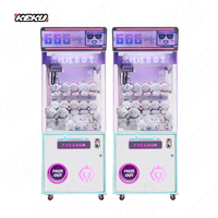Machine à pinces vidéo Keku Hot Slim, canard en caoutchouc, joystick, prise britannique, mini machine à pinces avec casier à prix, machine à pinces de haute qualité