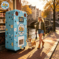 Máquina expendedora de autolavado para perros con pantalla táctil SDK, WLAN/4G y múltiples opciones de pago en venta