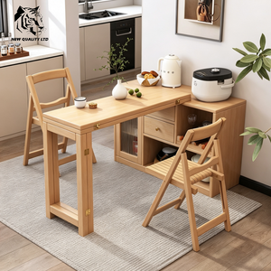factory wholesale well priced customized small moq eco-friendly dishe cabinet new designed home furniture wood kitchen cabinet - Product Image 5