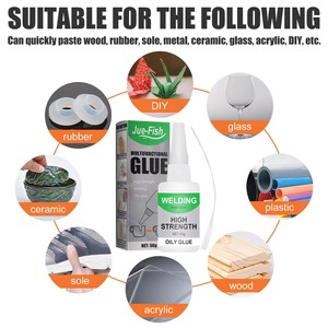 Cross-border oil-based adhesive manufacturers produce transparent, quick-drying, <b>strong</b>, universal adhesives for bonding wood, - Product Image 2