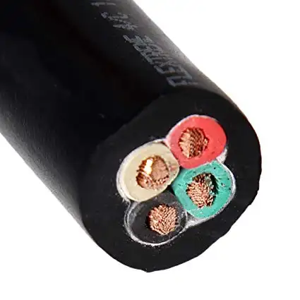 600V Cable Flexible BC OAS CMR/de goma 3 4x10x12 de 3x10 4x8 Awg bulbo/foco de cobre en conserva o Cable de aluminio de baja tensión Hebei Huatong Cables CPE