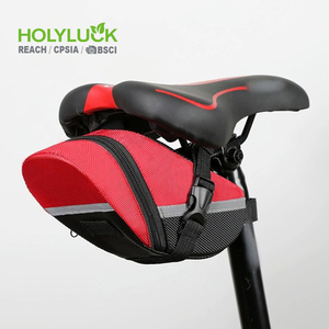 <span class=keywords><strong>Petit</strong></span> <span class=keywords><strong>sac</strong></span> de vélo de montagne sous le siège Accessoires Pochette de rangement Ultralight Cycling Wedge Pack Bag - Product Image 4