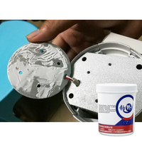 Vente flash : pâte thermique pour dissipateur de chaleur CPU à deux composants, 1 kg, 1W~4W/M.K, meilleure graisse thermique, colle conductrice en silicone, construction