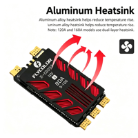 FLYCOLOR X-CROSS HV3 ESC Brushless 60A 80A 120A 160A 5-12S BLHeli32 pour Drone de Course FPV Multirotor de Grande Taille de Classe X