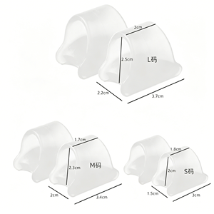 Hammertoe <strong>Corrector</strong> Pack <strong>Toe</strong> Splints Soft Gel <strong>Toe</strong> Straighteners Realign Bent Curled Crooked <strong>Claw</strong> Hammer <strong>Toes</strong> Comfortable Beige - Product Image 3