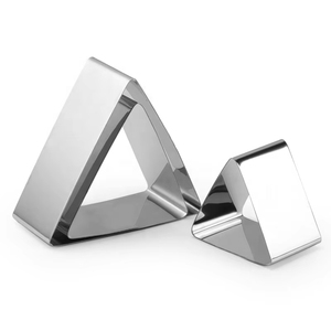 Ideas de Productos Nuevos 2026, Molde para Pastel de Metal Triangular de Acero Inoxidable para el Hogar y la Cocina - Product Image 1
