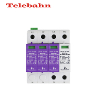 Parafoudre CA 385V/275V 10-20kA 3P+NPE T2, dispositif de protection contre les surtensions basse tension pour TT/TN-S