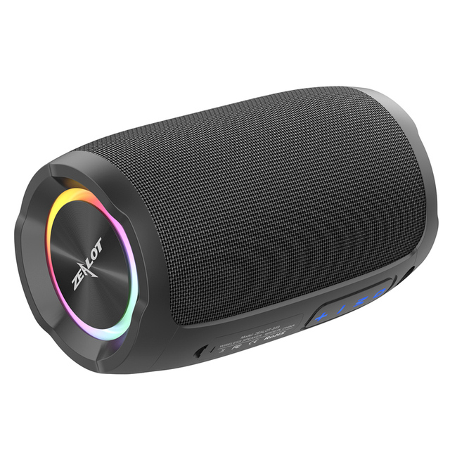 Hot Sale Portable Stereo Speaker Smart Speaker with LED Lighting Wireless Speaker Zealot S49