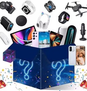 5-piece Digital Mystery Box Adventure Game Mystery Box with <b>Electronic</b> Products 3C Mystery Blind Surprise Gift Set Now - Product Image 2