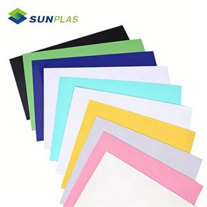 Lámina/Placa de Plástico HIPS <span class=keywords><strong>Espejo</strong></span> de 1mm de Colores, Precio de Fábrica SUNPLAS, para Llaveros Personalizados - Product Image 1