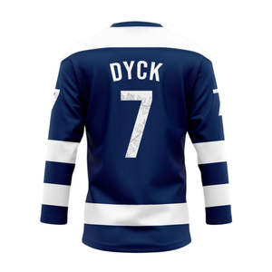 Professioneel Team Custom Logo Volwassen Ijshockey Sport Shirt Polyester Tackle Twill Sublimatie Hockey Uniform - Product Image 4