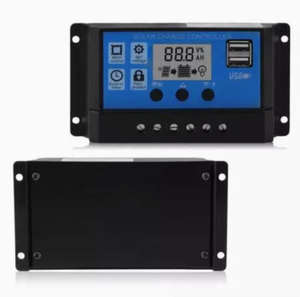 Professionele Dubbele Usb 12V/24V Mppt <span class=keywords><strong>Pwm</strong></span> Zonnepaneel Laadregelaar - Product Image 3