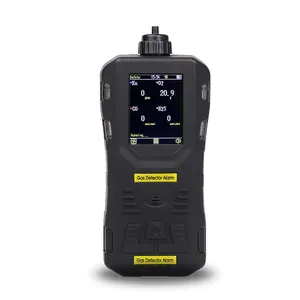 Bơm hút đa-khí Màn hình 4 Gas Detector H2S O3 No2 NH3 PH3 CH4 CO2