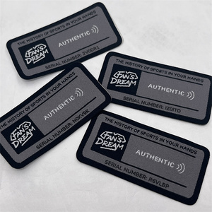 Etiqueta de Cuidado para Ropa de Poliéster, Etiqueta NFC Impresa Lavable con Pin de Seguridad - Product Image 3