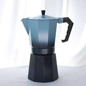 Accesorios reemplazables azules degradados exclusivos del fabricante para <span class=keywords><strong>Espresso</strong></span> Moka Pot Custom Mokapot Business Coffee Tool - Product Image 3