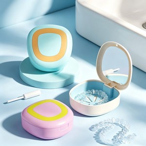 Contenitore per la Pulizia con Specchio per Porta-Mentoniere, Porta-Protesi, Protesi Parziali - Product Image 2