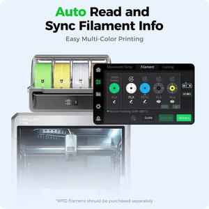 กล่องควบคุม Ceality CFS รีเลย์สวิตช์อัตโนมัติ 4 ช่อง รุ่น K2 Plus Hi Combo Series ระบบฟิลาเมนต์สำหรับเครื่องพิมพ์ 3 มิติ สำหรับใช้งานในอุตสาหกรรม รับประกัน 1 ปี - Product Image 4