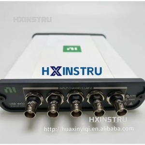 Dispositif de vibration sonore lexso NI USB-4432 102,4 KS/s 100 dB 0,8 Hz Couplé AC/DC 780421-01- Fabriqué aux États-Unis Nouveau Stock Original H - Product Image 1