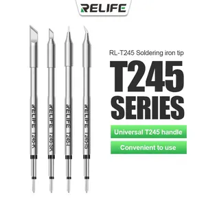Punta per Saldatore Relife RL-T245 Senza Piombo, Nucleo Riscaldante Universale Compatibile con JBC C245 per Stazione di Saldatura Aixun - Product Image 2