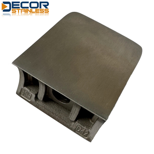Outils et quincaillerie de la marque DECOR, pince à verre en acier inoxydable 316 haute résistance, type <span class=keywords><strong>D</strong></span>, dos <span class=keywords><strong>rond</strong></span> - Product Image 6