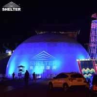 360 Écran de projection Dôme de planétarium Tente d'événement Dôme en tissu de projection