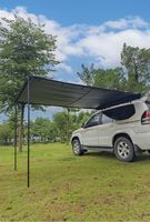 Auvent de voiture imperméable à 270 degrés, tente portable pour le camping en plein air, auvent de plage pour SUV, camionnette, véhicule tout-terrain 4x4