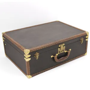 Best Quality Luxury Women's Leather <strong>Jewelry</strong> Watch <strong>Box</strong> Custom <strong>Fancy</strong> Gift Fashionable Girls' Mirror Wholesale Varnish Expensive - Product Image 1