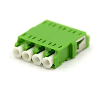 Adaptador de conector de fibra óptica, acoplador de enchufe, azul, verde, simple, dúplex, modo único Upc, Apc, Sc a Sc Lc