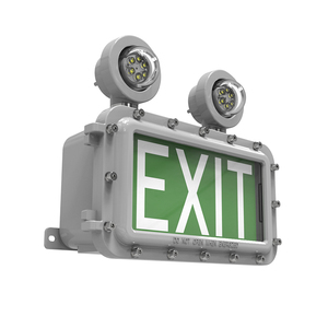 Luminaria de Emergencia de Doble Cabezal a Prueba de Explosiones, Montada en Pared, con Batería, Certificación IECEx ATEX, Precio de Fábrica - Product Image 5