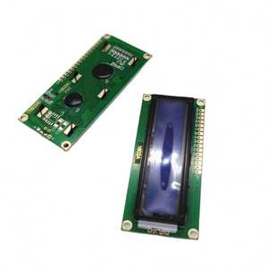 Écrans LCD I2C bleus 5V 3V LCD1602 LCD2004 avec rétroéclairage, petits, à succès, composants électroniques - Product Image 1