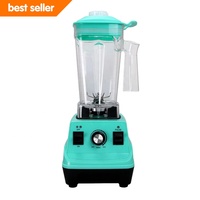 Blender à prix d'usine, promotion, mixeur pour jus et aliments, machine électrique, boîtier en plastique, blender 1000w, blender de table pour la maison