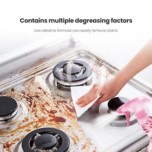 Limpiador de descontaminación multiusos para el hogar, potente limpiador de grasa con pulverizador, detergente para Cocina - Product Image 6