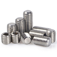 304 acier inoxydable à six pans creux à tête plate vis métrique Machine Ad vis à épaulement sans tête