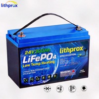 Batterie de chariot élévateur industriel au phosphate de fer et de lithium de qualité supérieure 24V 300AH pour centre de distribution Installation facile CE RoHS UN38.3 UL