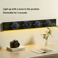 Prise de courant pour lampe à induction 13 10A EU/FR/Russie/Israël/Italie, adaptateur électrique amovible pour bureau, prise universelle USB UK