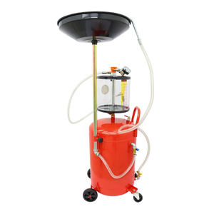 80L <span class=keywords><strong>Oil</strong></span> Changing Sucking Machine para Carros Waste <span class=keywords><strong>Oil</strong></span> Drain Tank Extrator de óleo pneumático com funil preto - Product Image 2