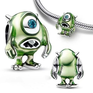 Abalorio Original <span class=keywords><strong>de</strong></span> <span class=keywords><strong>Plata</strong></span> 925 <span class=keywords><strong>de</strong></span> Tailandia, con Diseño <span class=keywords><strong>de</strong></span> Pixar Monsters Inc. y Buzz Lightyear, Compatible con Pulseras <span class=keywords><strong>Pandora</strong></span>, Joyería <span class=keywords><strong>para</strong></span> Niños - Product Image 5