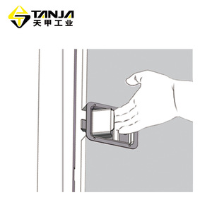 Tianjia M40-1 Stainless Steel Mortise Lock Polished Surface Keyed Lock For <b>Tool</b> <b>Boxes</b> - Product Image 2