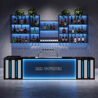 Comptoir de bar de nouvelle conception pour boîte de nuit, restaurant, caissier, salle de billard, réception, salle de sport