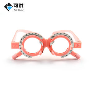 Monture d'essai pour lunettes Keyou en plastique coloré ultralégère, outil de mesure de la myopie, équipement de test de la vue, distance pupillaire fixe - Product Image 2