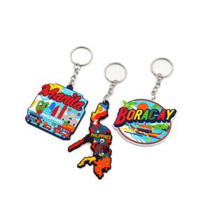 <b>Custom</b> Soft Keychain 2D Logo Design Service Factory Direct Prices <b>Key</b> Rings Charms Llaveros Publicitarios Llavero De Pvc - Product Image 1