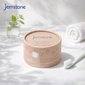 Caja de Tubo Cilíndrico Personalizada para Tabletas de Pasta de Dientes Biodegradables, Tubo de Papel Kraft de Grado Alimenticio para Tabletas de Lavado - Product Image 4