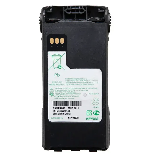 NNTN6263 for Motorola Two-Way Radio Rechargeable 2000mAh Li-lon Battery for XTS3000 XTS3500 XTS5000 XTS2500 IMPRES