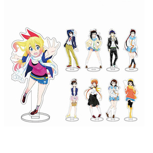 高品質カスタムクリアアクリルスタンドタンブラープレミアムアニメ商品プリントアニメキャラクタースタンディープラスチック工芸品 - Product Image 2