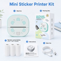 Printer Stiker & Memo Termal Mini Portabel Nirkabel Tanpa Tinta untuk MOQ Rendah Tersedia di Stok