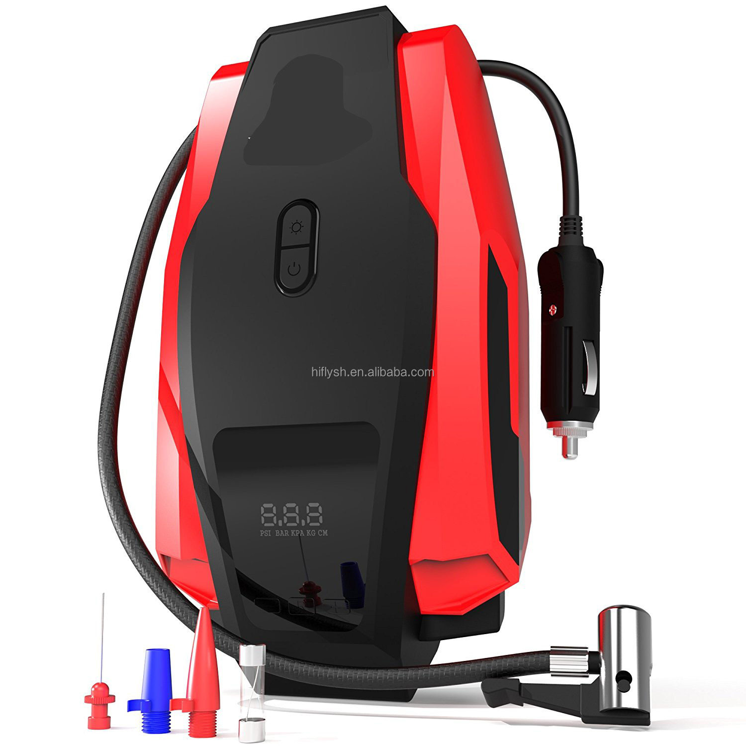 新型ジャンプスターターとエアブロワータイヤインフレータ 最新の充電