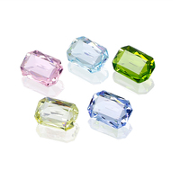 Pierres fantaisie K9 de qualité supérieure, forme octogonale, strass en verre transparent, vente en gros, perles de cristal en vrac, accessoires de bijouterie DIY